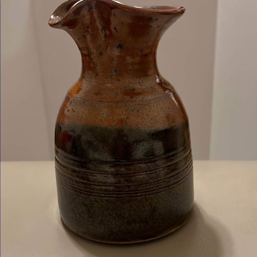 Beautiful Brown Professional Artist’s Vase/Pitcher